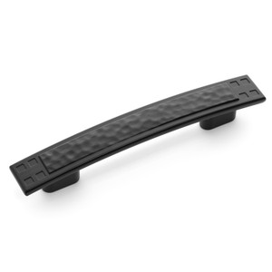 Cosmas 11244-256FB Flat Black Modern Contemporary Cabinet Pull 