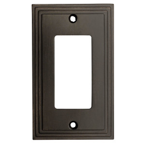 Cosmas 25000-ORB Oil Rubbed Bronze Single GFCI / Decora Wall Plate Cosmas 25000-ORB Oil Rubbed Bronze Single GFCI / Decora Wall Plate