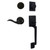 Cosmas 600 Series Oil Rubbed Bronze Handleset with 80 Series Interior: HS600/89-ORB Cosmas 600 Series Oil Rubbed Bronze Handleset with 80 Series Interior: HS600/89-ORB