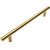 Cosmas 305-192BB Brushed Brass Cabinet Hardware Euro Style Bar Pull Cosmas 305-192BB Brushed Brass Cabinet Hardware Euro Style Bar Pull