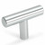 Cosmas 305CH Polished Chrome Cabinet Hardware Euro Style T Bar Knob