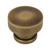 Cosmas 704BAB Brushed Antique Brass Round Contemporary Cabinet Knob