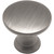 Cosmas 4545AS Antique Silver Miniature Round Cabinet Knob