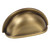 Cosmas 4310BAB Brushed Antique Brass Cabinet Cup Pull Cosmas 4310BAB Brushed Antique Brass Cabinet Cup Pull