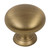 Cosmas 4950BAB Brushed Antique Brass Cabinet Knob