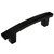 Cosmas 5235FB Flat Black Contemporary Arch Cabinet Pull