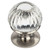 Cosmas 6812SN-C Satin Nickel & Clear Glass Round Cabinet Knob Cosmas 6812SN-C Satin Nickel & Clear Glass Round Cabinet Knob