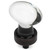 Cosmas 6594ORB-C Oil Rubbed Bronze & Clear Glass Oval Cabinet Knob