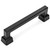 Cosmas 1481-96FB Flat Black Modern Contemporary Cabinet Pull