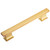 Cosmas 702-160BB Brushed Brass Contemporary Cabinet Pull Cosmas 702-160BB Brushed Brass Contemporary Cabinet Pull