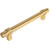 Cosmas 161-128BG Brushed Gold Cabinet Hardware Euro Style Bar Pull
