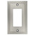 Cosmas 25000-SN Satin Nickel Single GFCI / Decora Wall Plate Cosmas 25000-SN Satin Nickel Single GFCI / Decora Wall Plate