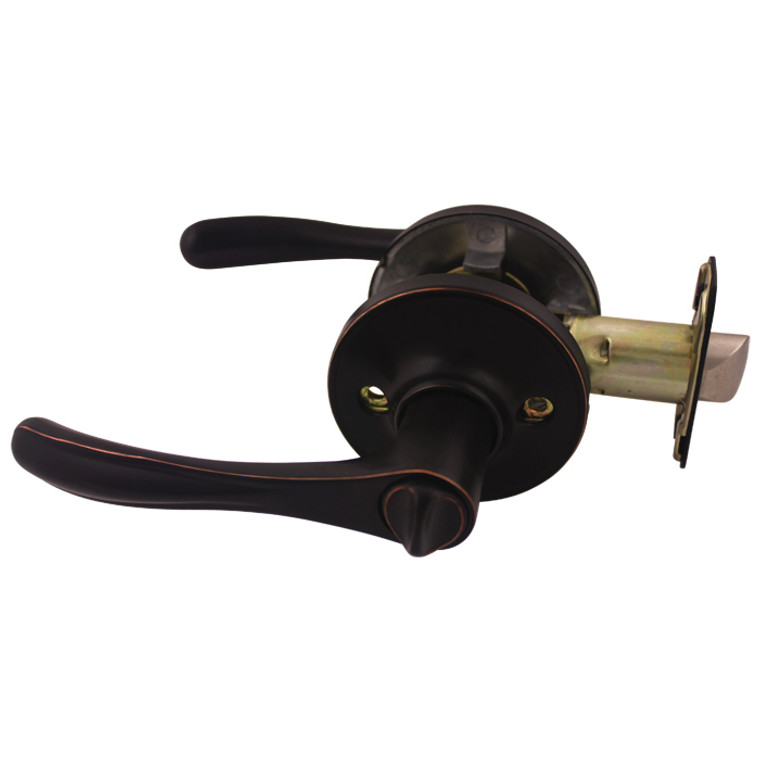 Cosmas 30 Series Oil Rubbed Bronze Privacy Door Lever: DL32-ORB