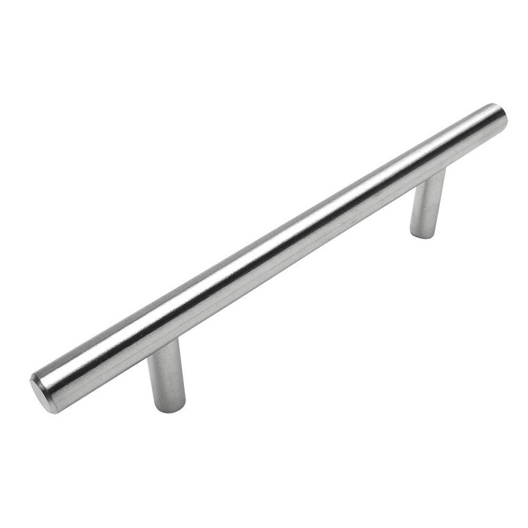 Cosmas 404-96SS Stainless Steel Slim Line Cabinet Hardware Euro Style Bar Pull