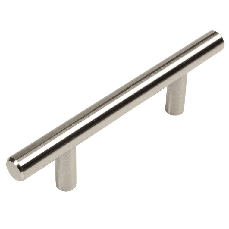 Cosmas H698-030SS Stainless Steel Cabinet Hardware Euro Style Bar Pull