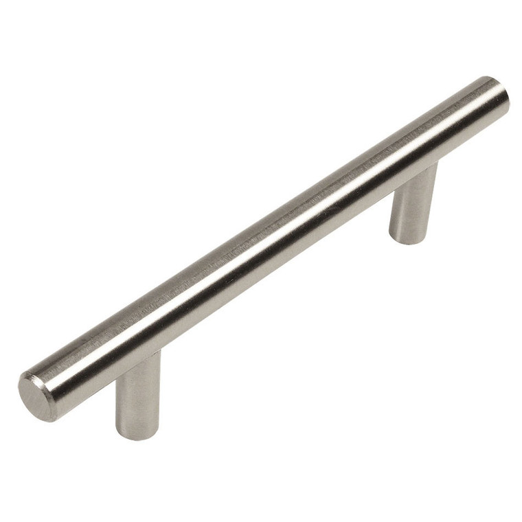 Cosmas H698-96SS Stainless Steel Cabinet Hardware Euro Style Bar Pull