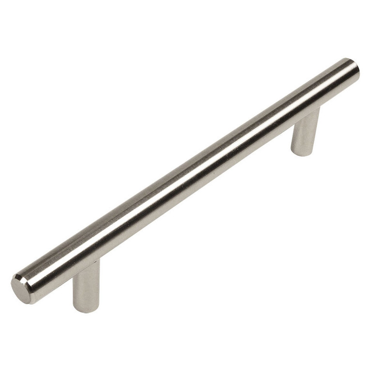 Cosmas H698-128SS Stainless Steel Cabinet Hardware Euro Style Bar Pull