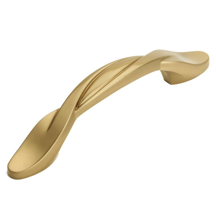 Cosmas 9009GC Gold Champagne Twist Cabinet Pull