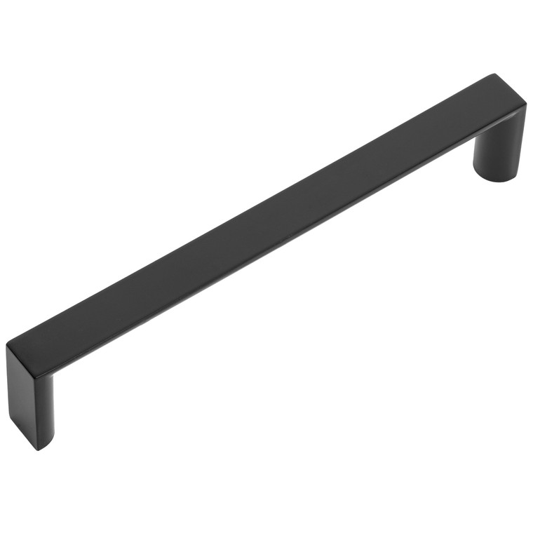 Cosmas 3133-128FB Flat Black Contemporary Cabinet Pull Cosmas 3133-128FB Flat Black Contemporary Cabinet Pull