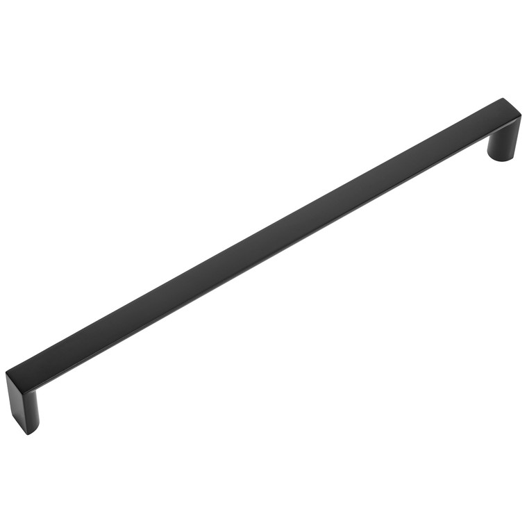 Cosmas 3133-224FB Flat Black Contemporary Cabinet Pull