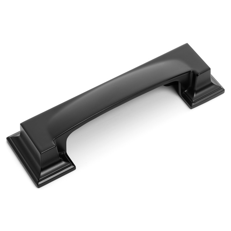 Cosmas 8103FB Flat Black Square Cabinet Cup Pull