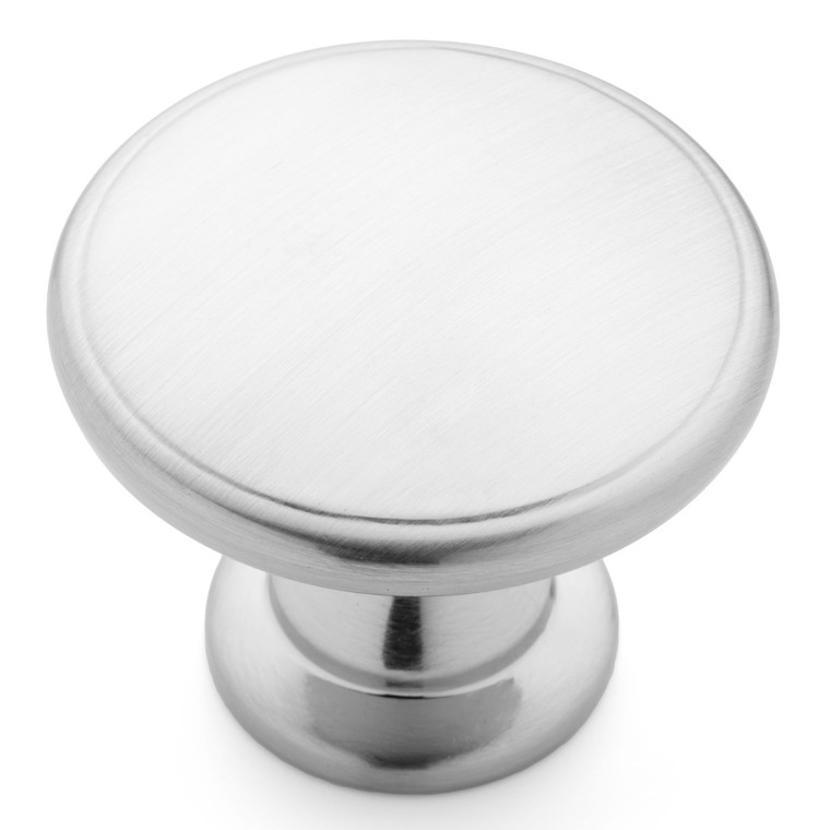 Cosmas 13248SN Satin Nickel Round Contemporary Cabinet Knob