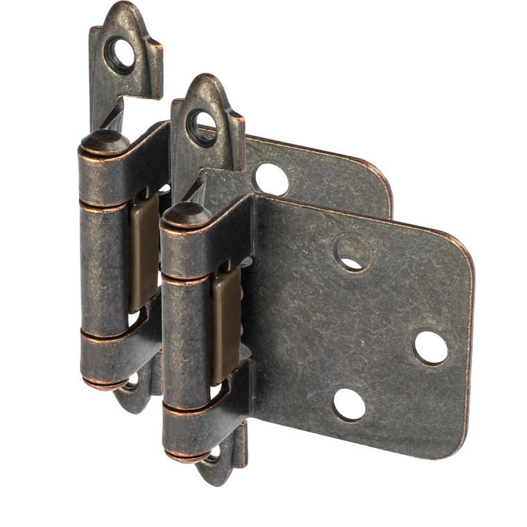 Cosmas 15539-ORB Oil Rubbed Bronze Hinge Variable Overlay (Pair)