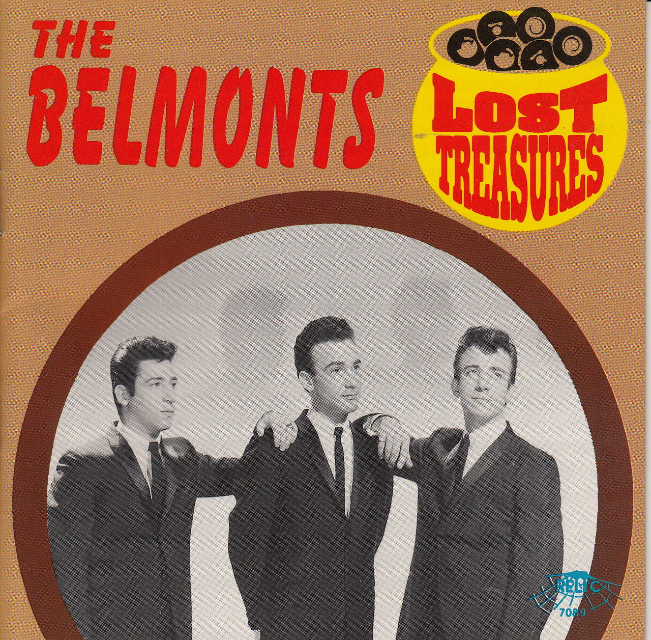 BELMONTS - LOST TREASURES (CD 7089) - Norton Records