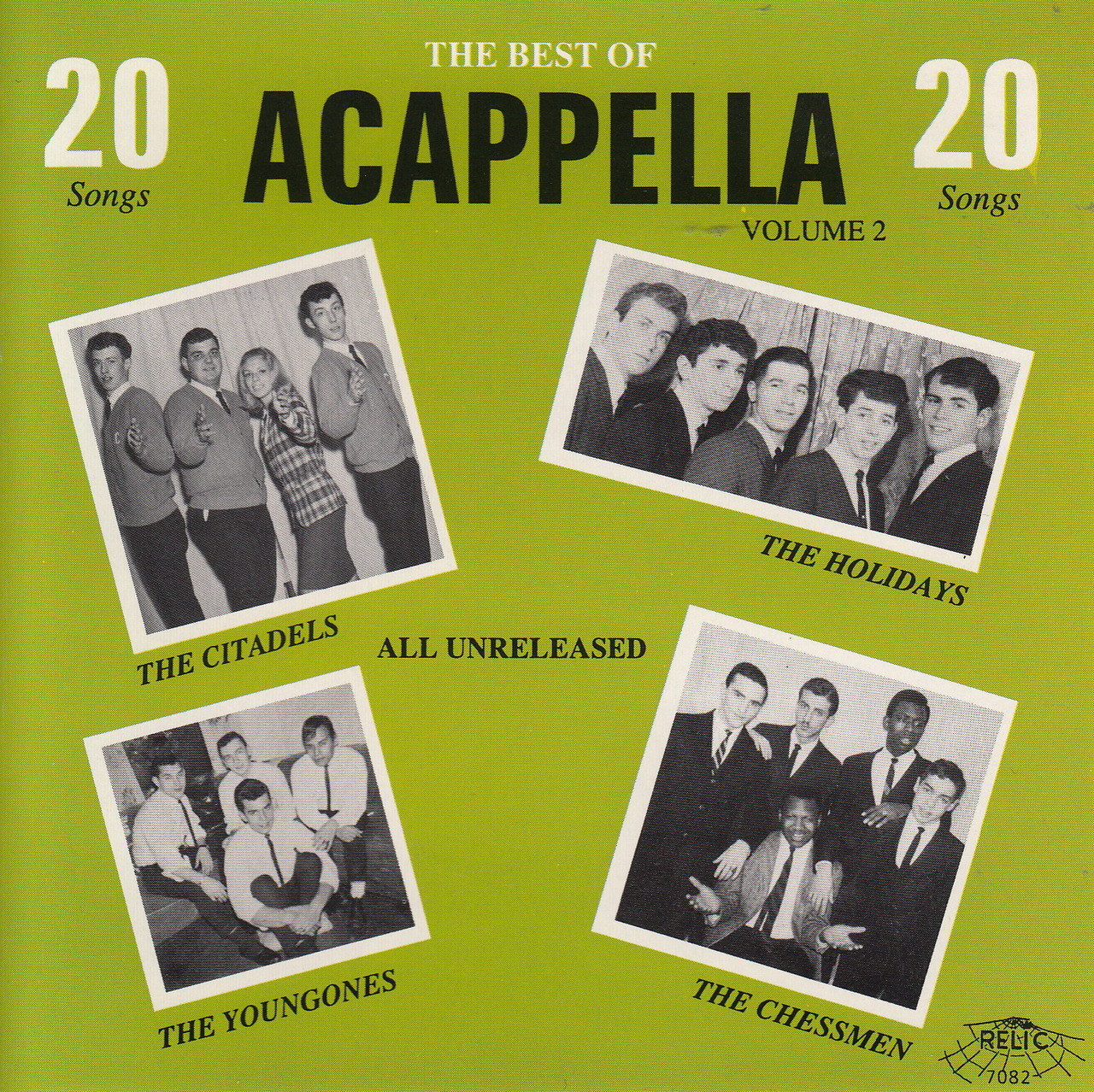 BEST OF ACAPPELLA V. 2 (CD 7082) - Norton Records
