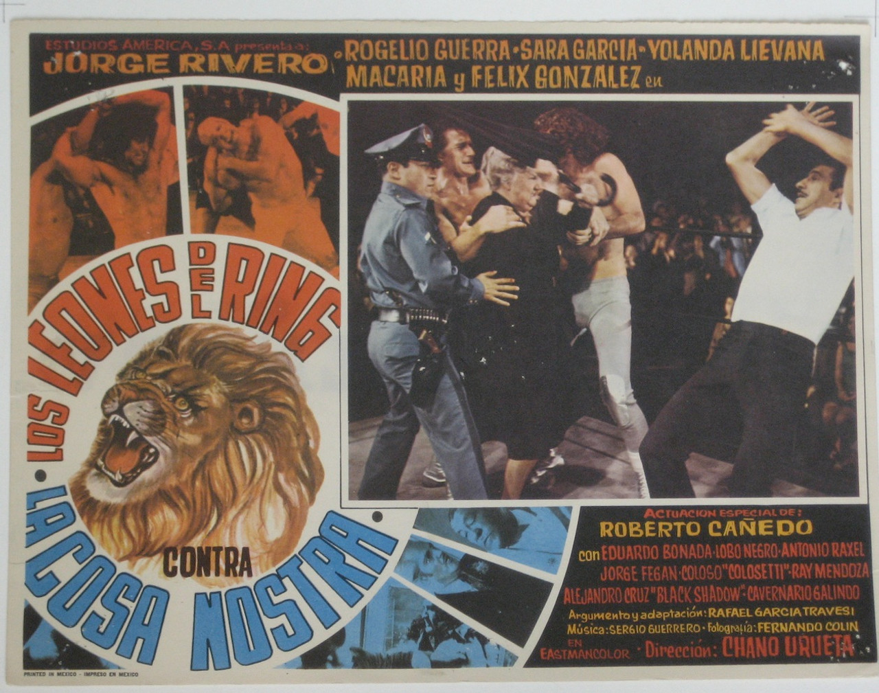 LOS LEONES DEL RING CONTRA LA COSA NOSTRA - Norton Records