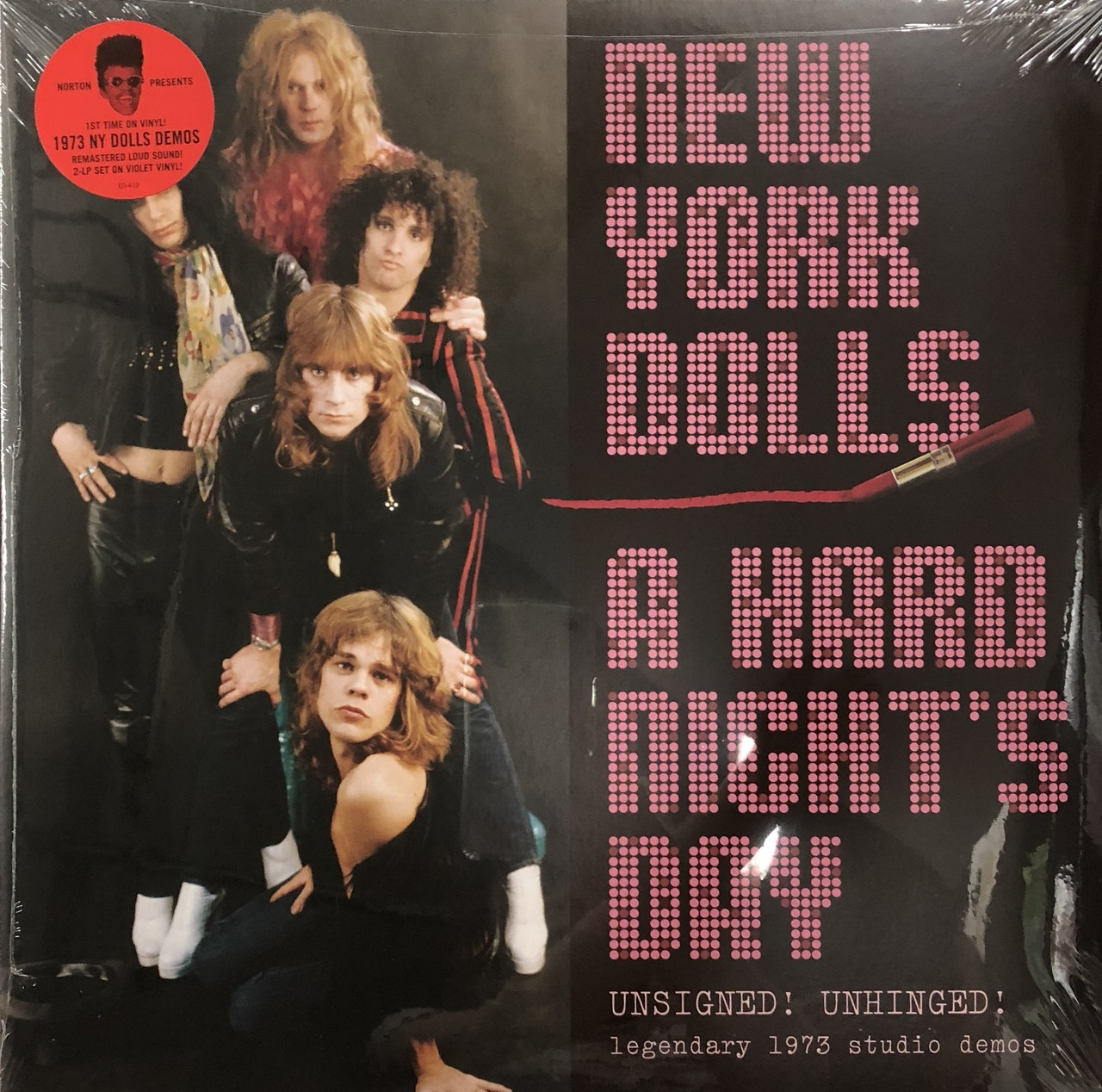 413 NEW YORK DOLLS - A HARD NIGHT'S DAY 2-LP (IMPORT)