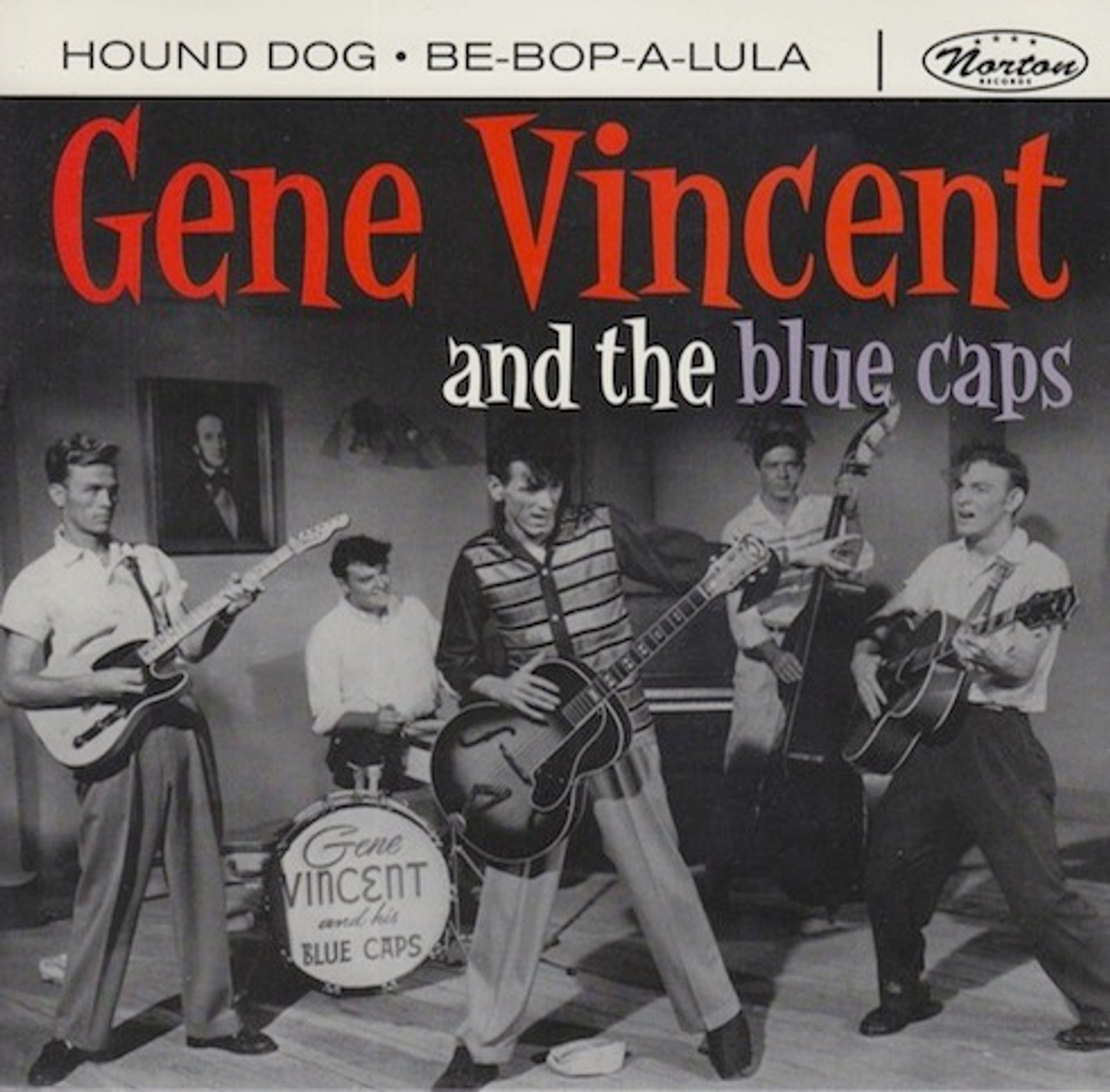 114 GENE VINCENT AND THE BLUE CAPS - HOUND DOG / BE-BOP-A-LULA (114)