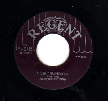 JOHNNY OTIS FREIGHT TRAIN BOOGIE Norton Records