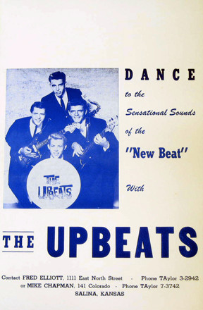 FABULOUS FLIPPERS POSTER Norton Records