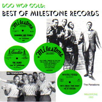 BEST OF MILESTONE RECORDS: DOO WOP GOLD  (CD)