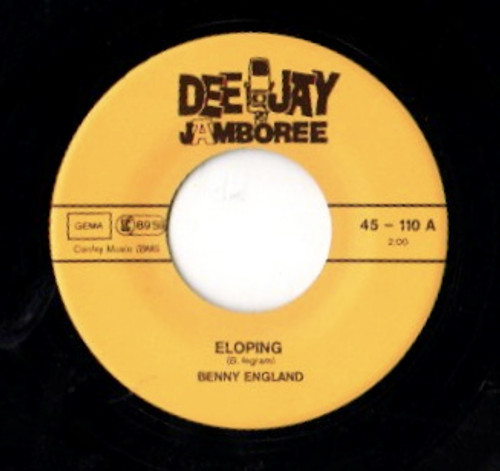 ENGLAND , BENNY ENGLAND - ELOPING ENGLAND , BENNY ENGLAND - ELOPING