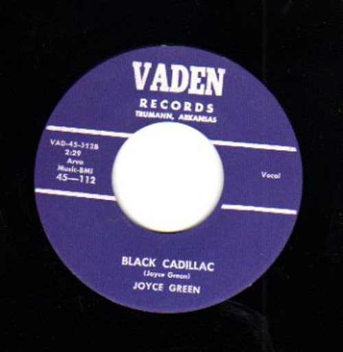 GREEN , JOYCE GREEN - BLACK CADILLAC GREEN , JOYCE GREEN - BLACK CADILLAC