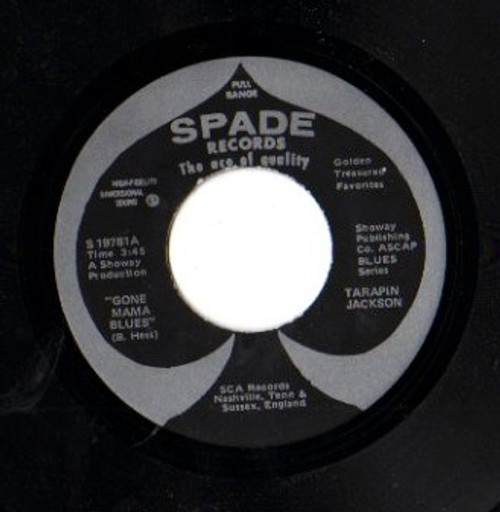 HESS , BENNIE HESS (TARAPIN JACKSON) - GONE MAMA BLUES HESS , BENNIE HESS (TARAPIN JACKSON) - GONE MAMA BLUES