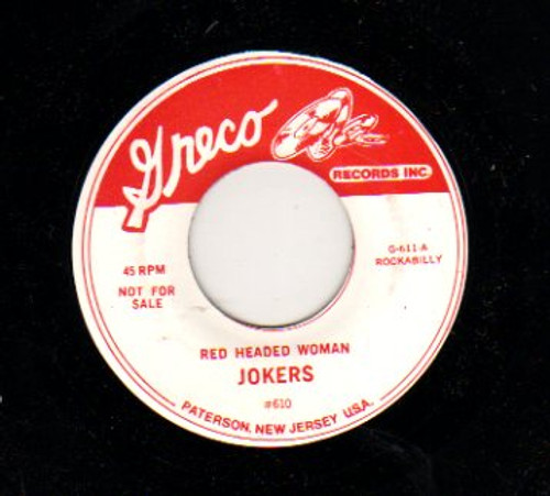 JOKERS - RED HEADED WOMAN/I AINT GONNA BE YOUR FOOL  (Greco) 45