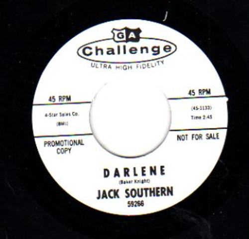 SOUTHERN , JACK SOUTHERN - DARLENE