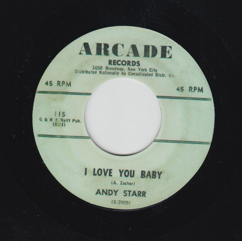 STARR , ANDY STARR - I LOVE YOU BABY