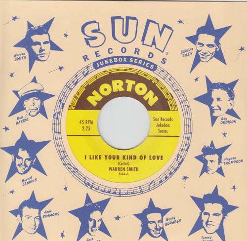 844 WARREN SMITH - I LIKE YOUR KINDA LOVE / MACK VICKERY - FOOL PROOF (844)