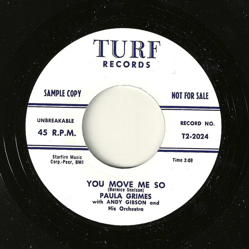 GRIMES , PAULA GRIMES - YOU MOVE ME SO GRIMES , PAULA GRIMES - YOU MOVE ME SO