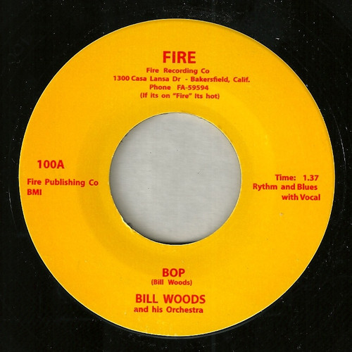 BILL WOODS - BOP BILL WOODS - BOP