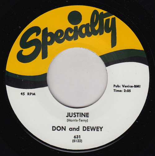 DON AND DEWEY - JUSTINE / BIM BAM