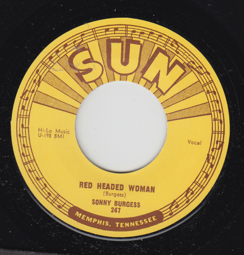 BURGESS ,  SONNY BURGESS - RED HEADED WOMAN BURGESS ,  SONNY BURGESS - RED HEADED WOMAN