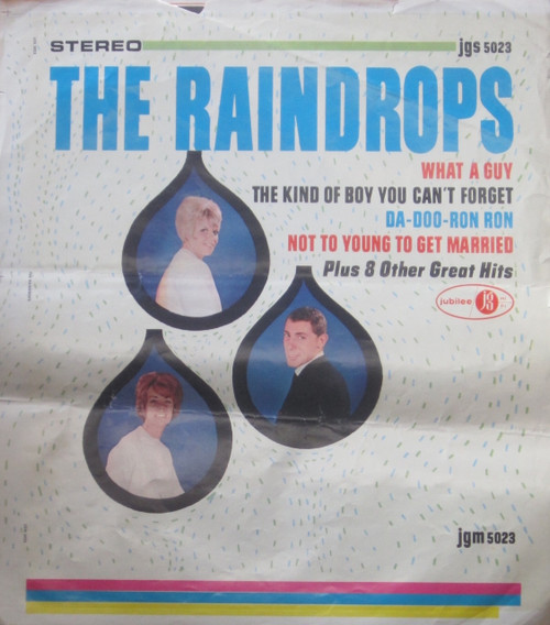 RAINDROPS ORIG LP COVER SLICK