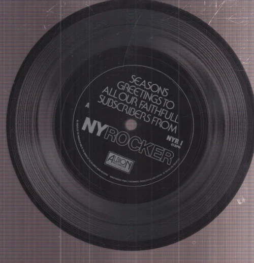 NY Rocker flexi Disc 1999 Seasons Greetings