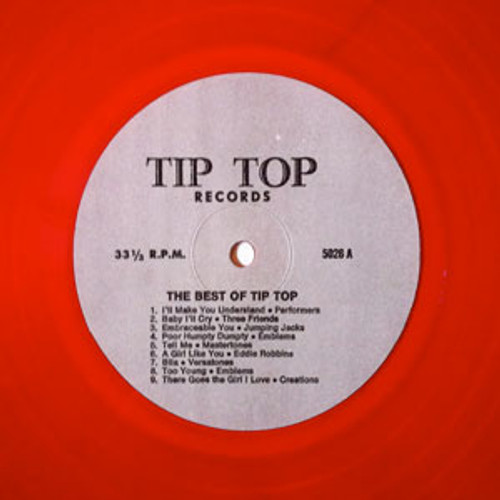 GOLDEN GROUPS VOL. 10 - BEST OF TIP TOP (Red vinyl)