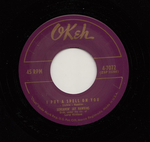 HAWKINS , SCREAMIN JAY HAWKINS - I PUT A SPELL ON YOU HAWKINS , SCREAMIN JAY HAWKINS - I PUT A SPELL ON YOU